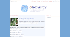 Desktop Screenshot of buoyancy.org.au